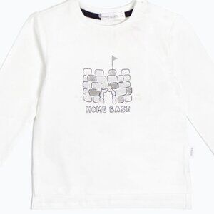NEW Miles Baby Off-White Organic Cotton Tee Home Base